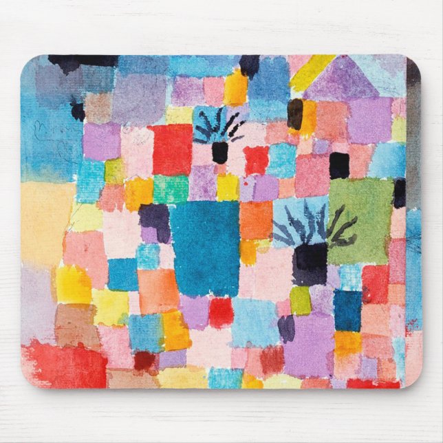 Tunisian Garden, Klee Mouse Pad (Front)