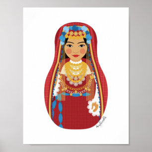 Tunisian Matryoshka Poster