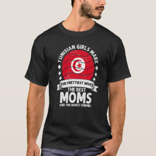 Tunisian Mum Tunisia Mothers Day Mama Tunisian Ame T-Shirt