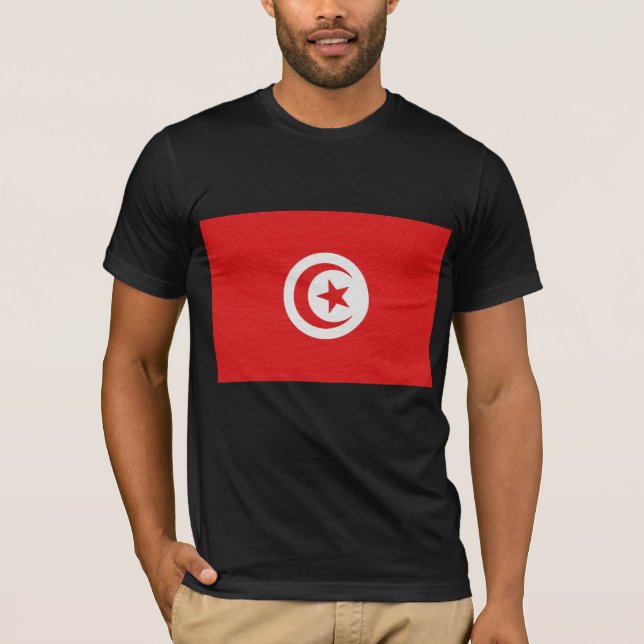 Tunisia's Flag T-Shirt (Front)