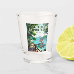 Tunku Abdul Rahman Park Malaysia Shot Glass