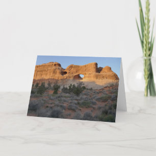 Tunnel Arch in the Morning Card