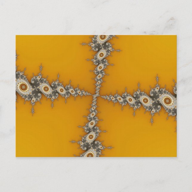 Tunnel - Fractal Postcard (Front)