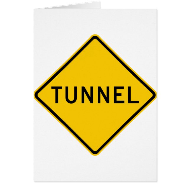 Tunnel Highway Sign (Front)