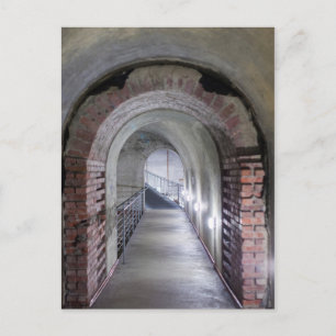 Tunnel In A Nazi Air-Raid Bunker Postcard