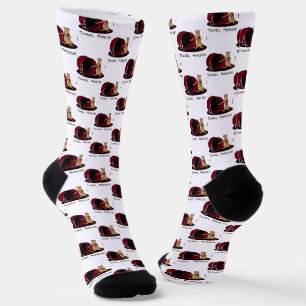 Tunnel Monster - agility oosing funny dog Socks
