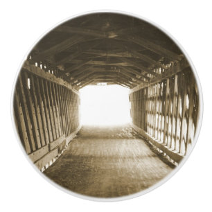 Tunnel of Light Ceramic Knob