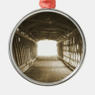 Tunnel of Light Metal Ornament