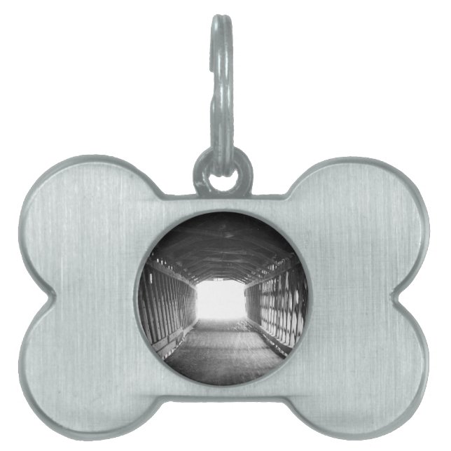Tunnel of Light Pet ID Tag (Front)