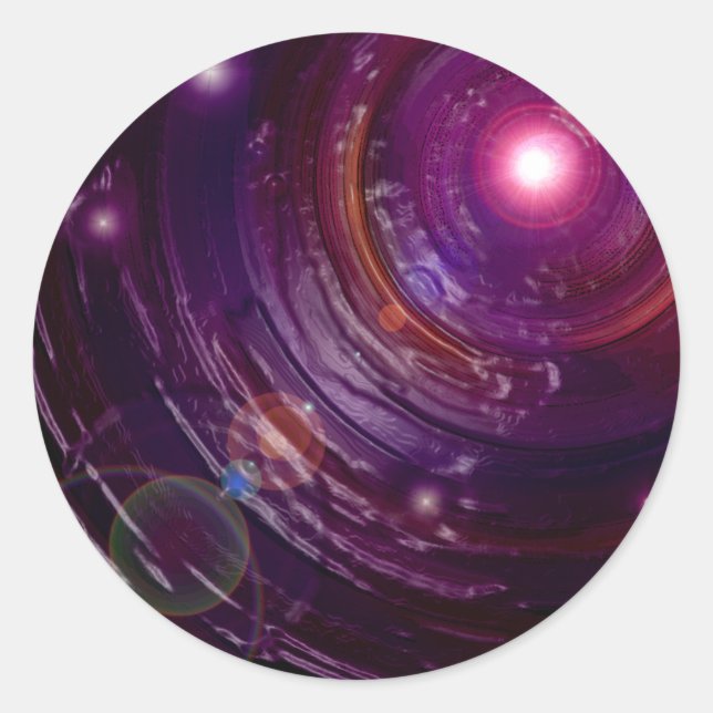 Tunnel of the Fireflies Classic Round Sticker (Front)