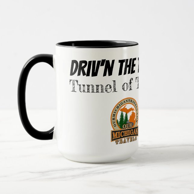 Tunnel of Trees Coffee Mug (Left)