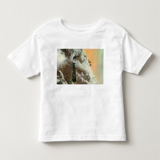 Tunnel on Western Pacific and Yukon RR Toddler T-Shirt (Front)