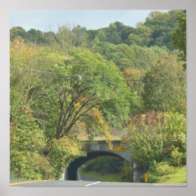 Tunnel Photo Poster (Front)