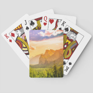 Tunnel View of Yosemite National Park Playing Cards