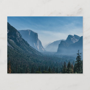 Tunnel View of Yosemite Postcard