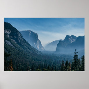 Tunnel View of Yosemite Poster