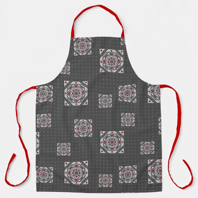 Tunnel Vision All-Over Print Apron (Front)