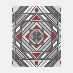 Tunnel Vision Fleece Blanket