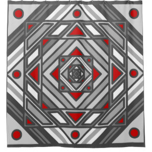 Tunnel Vision Shower Curtain