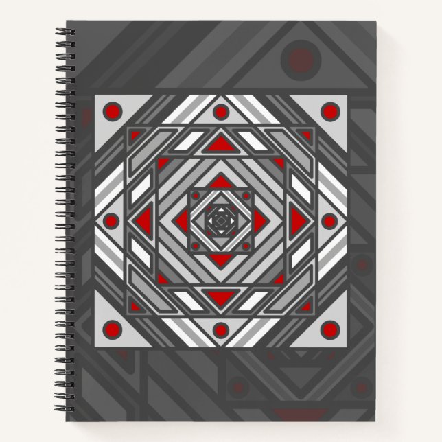 Tunnel Vision Spiral Notebook (Front)