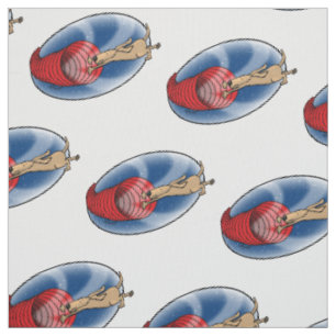 Tunnel Vortex Syndrome - funny dog agility Fabric