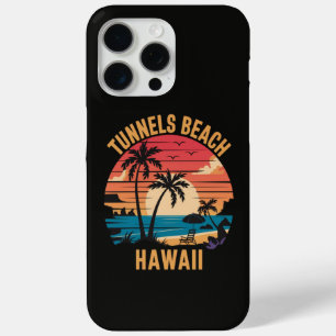 Tunnels Beach Hawaii Family Vacation iPhone 15 Pro Max Case