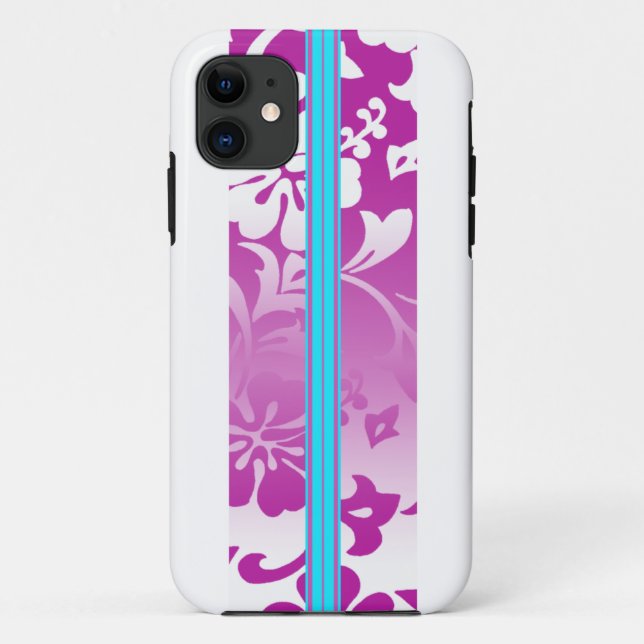 Tunnels Beach Hawaiian Surfboard iPhone 5 Cases (Back)