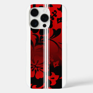 Tunnels Beach Hawaiian Surfboard Red  iPhone 16 Pro Case