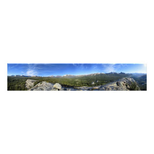 Tuolumne Meadows from Lembert Dome 3 - Yosemite Photo Print
