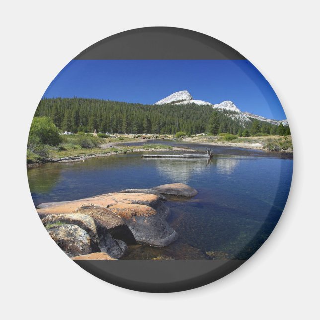 Tuolumne Meadows Yosemite Streams Magnet (Front)