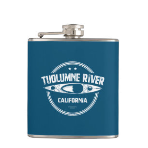 Tuolumne River, California Hip Flask