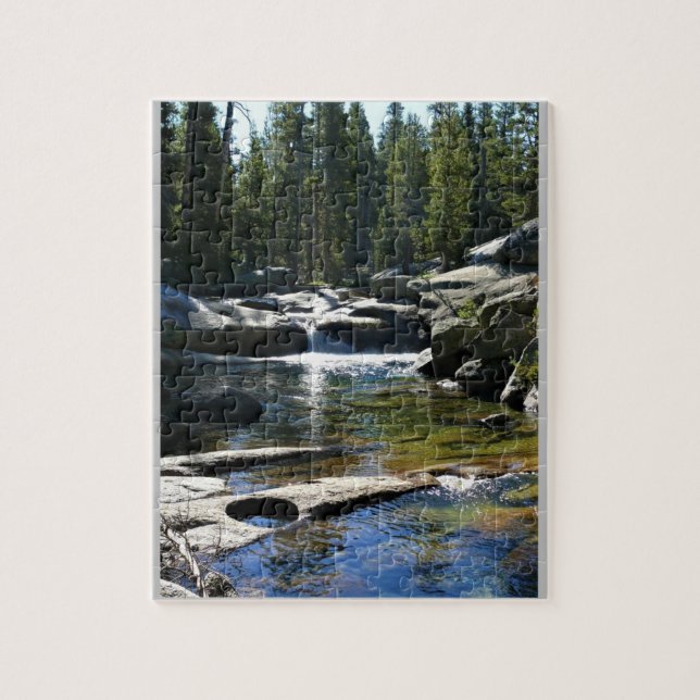 Tuolumne River in Tuolumne Meadows, Yosemite, CA Jigsaw Puzzle (Vertical)