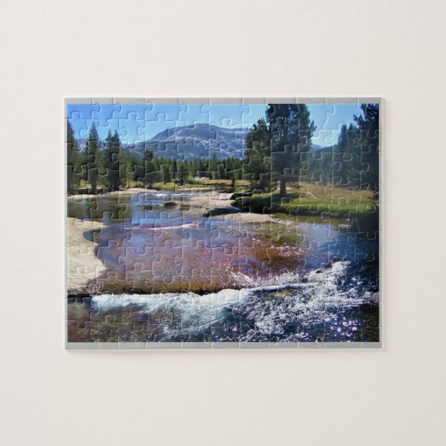 Tuolumne River in Tuolumne Meadows, Yosemite, CA Jigsaw Puzzle (Horizontal)