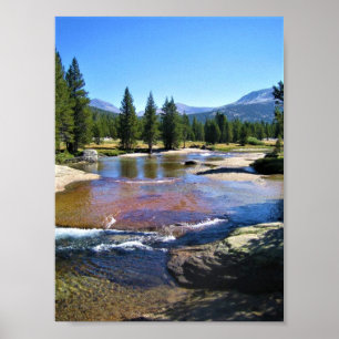 Tuolumne River in Tuolumne Meadows, Yosemite, CA Poster