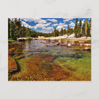 Tuolumne River, Yosemite. Postcard