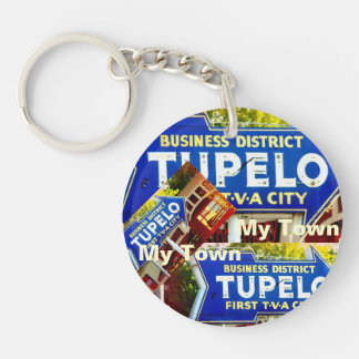 Tupelo, Mississippi - My Town! Key Ring
