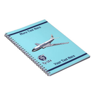 Tupolev (Туполев) Tu-104 Airliner Notebook