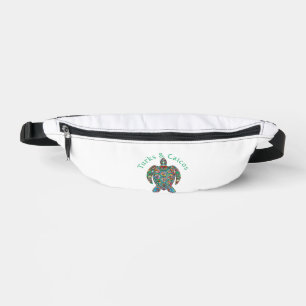 Tur Caicos Tribal Turtle Bum Bags