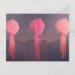 Turban Triptych Postcard