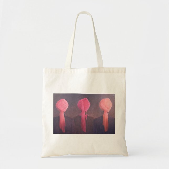 Turban Triptych Tote Bag (Front)