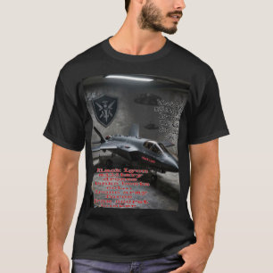 Turbin jet 2023 black Lyon military drone xr222 T-Shirt