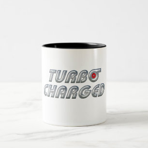 Turbo Charged Two-Tone Coffee Mug
