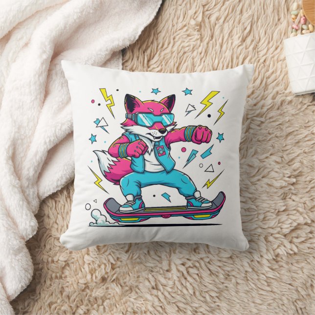 Turbo Fox Cushion (Blanket)
