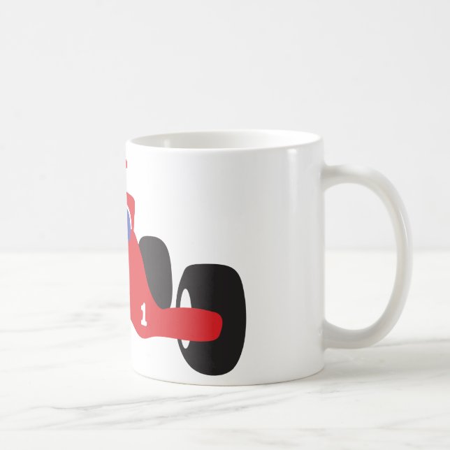 Turbo racing car coffee mug (Right)