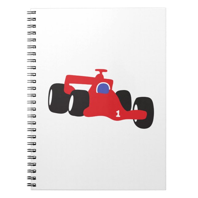 Turbo racing car notebook (Front)