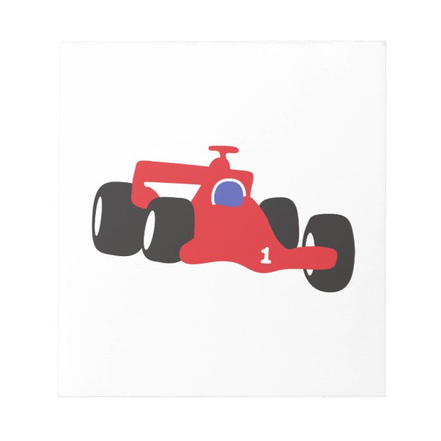 Turbo racing car notepad (Front)
