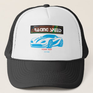 Turbo Racing Speed Car – Performance Auto Art Trucker Hat
