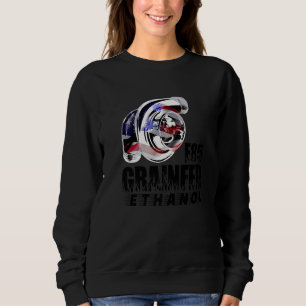 Turbocharger Drag Racing Race Car Turbo Grain Fed Sweatshirt