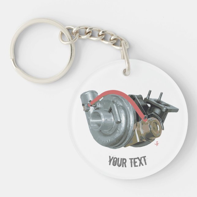 Turbocharger Key Ring (Front)