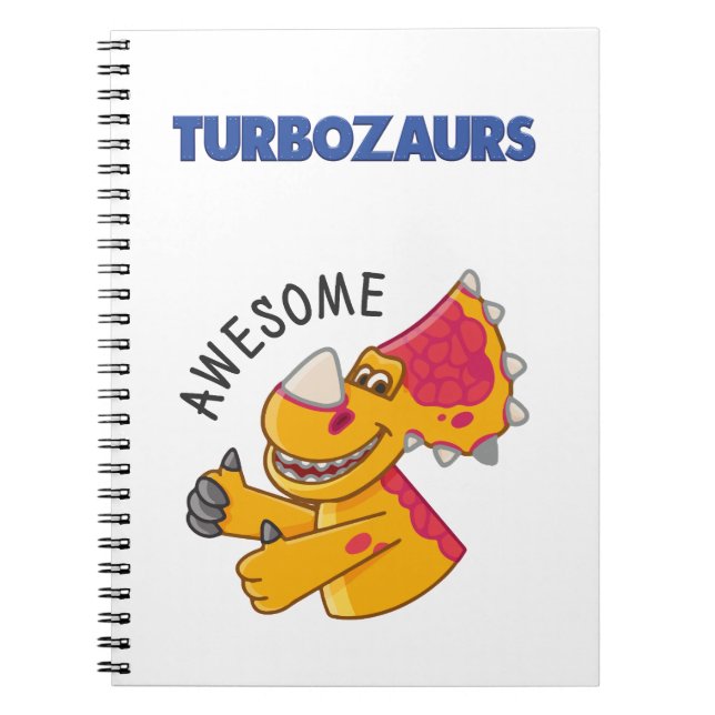 Turbozaurs  notebook (Front)